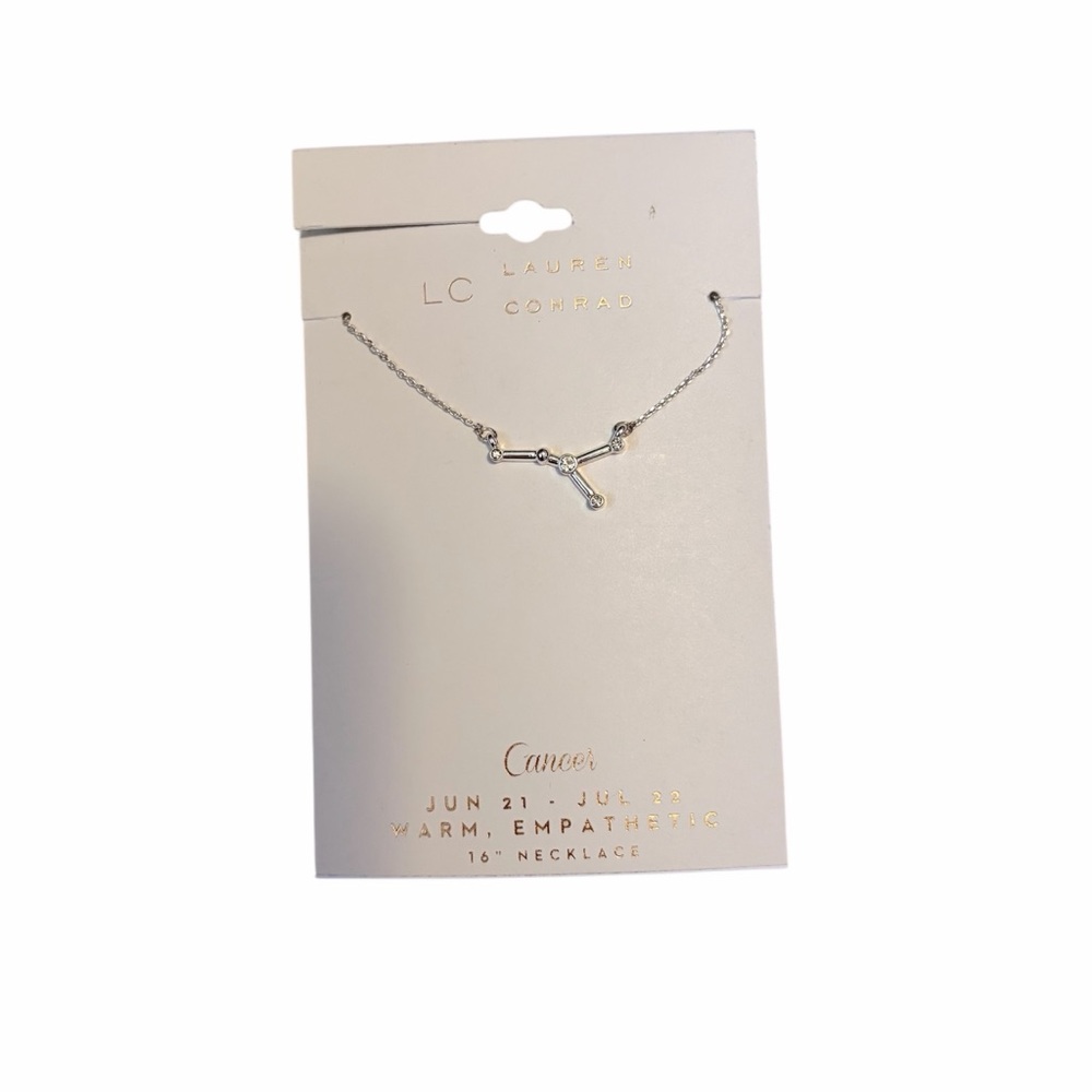 Lauren Conrad Cancer Zodiac Constellation Necklace
